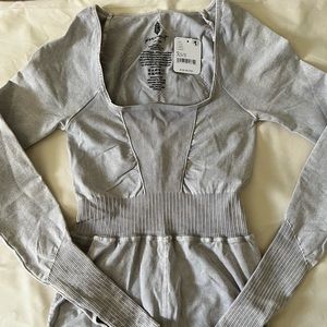 Good Karma Long Sleeve Shortsie